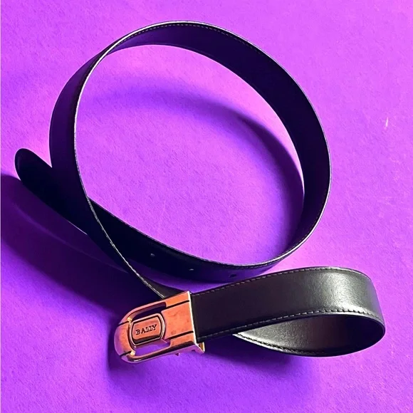 Bally Men's Vintage Leather Belt - Italy